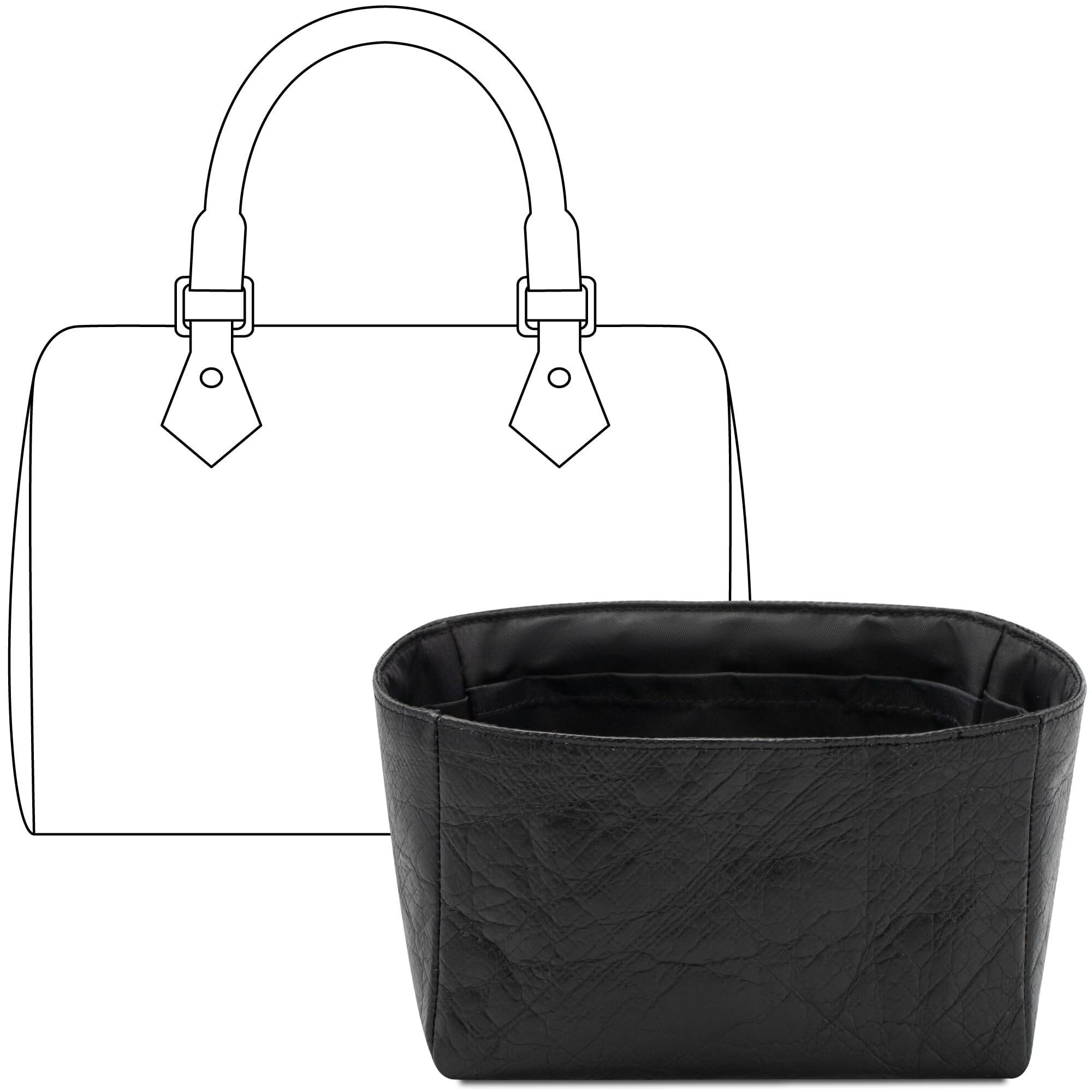 5774 Purse Organizer Insert For Lv Speedy Nano Handbag,Custom Fit Inside
